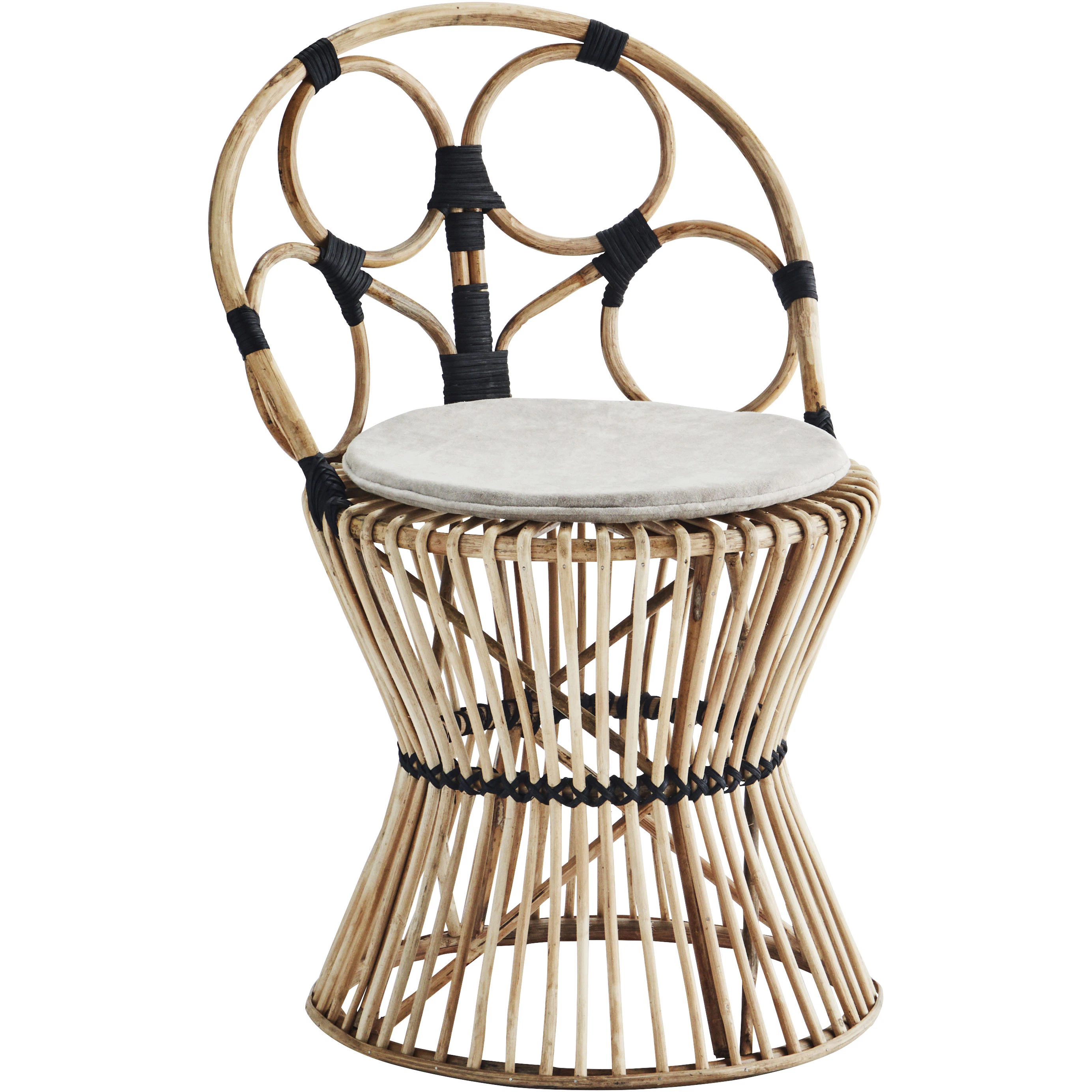 Madam Stoltz Stol - Stolar Bambu Natural