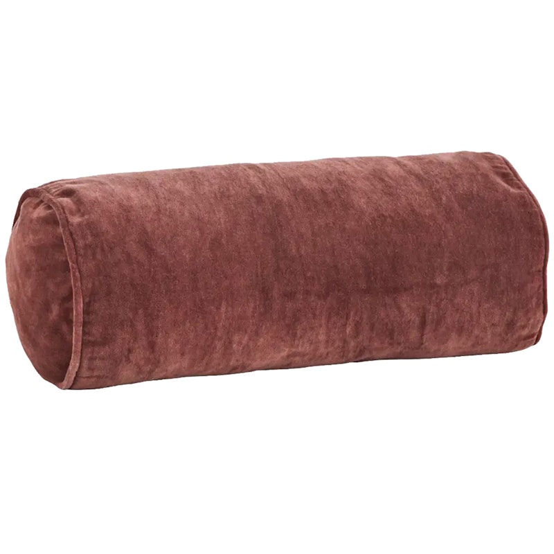 Kudde Sammet Bolster, Dark Rose