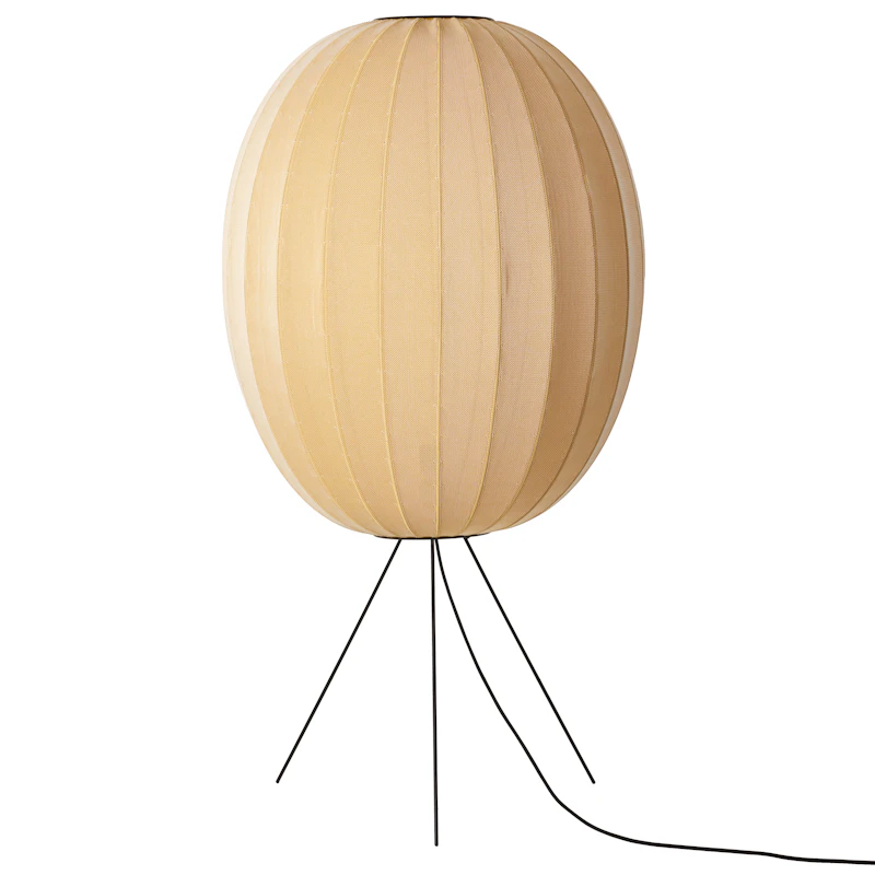 Knit-Wit Golvlampa Hög Oval Ø65 cm, Sunrise
