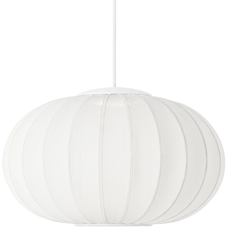 Knit-Wit Pendel Oval Ø57 cm LED, Cloud White