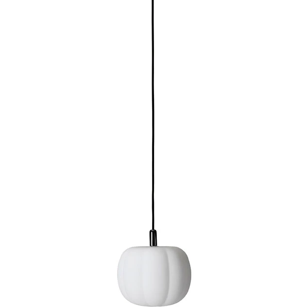 Made By Hand Pepo Pendel 20 Cm - Pendellampor Munblåst Glas Vit