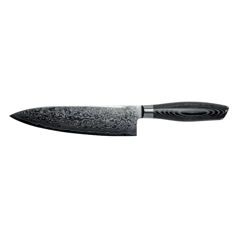 Akio Kockkniv 21 cm, Svart