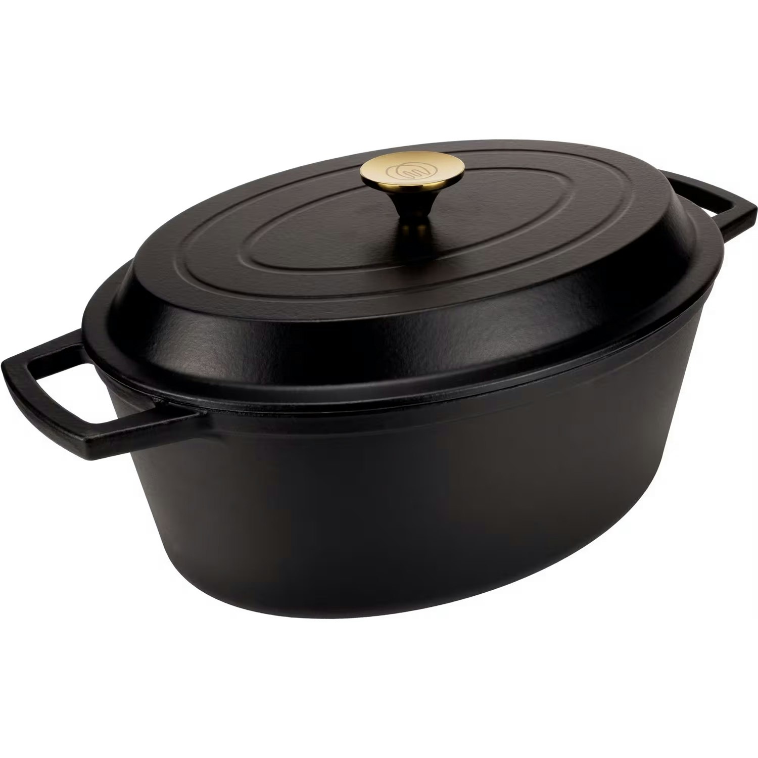 Mareld sgryta 34 Cm - Grytor Gjutj&auml;rn Mattsvart