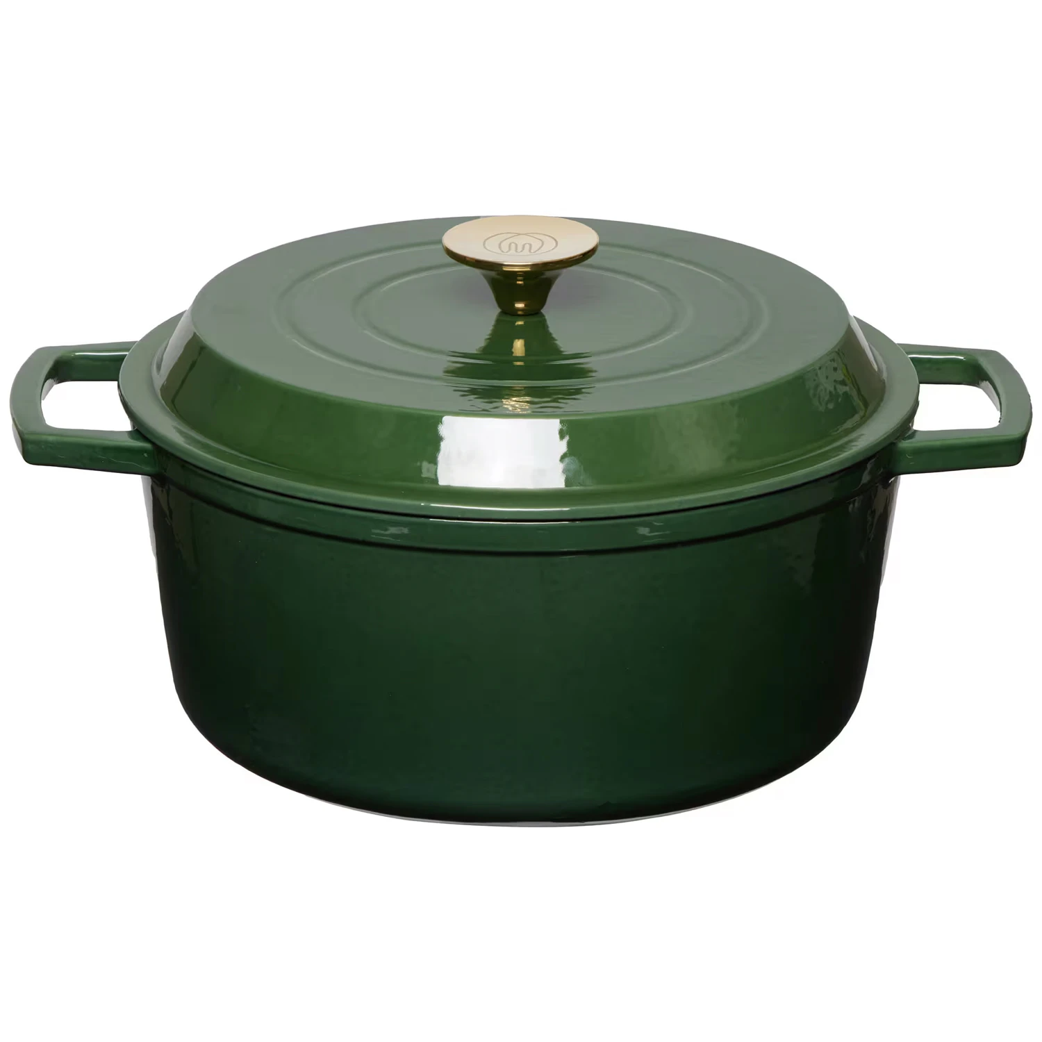 Mareld sgryta 5 L - Grytor Gjutj&auml;rn Glossy Green