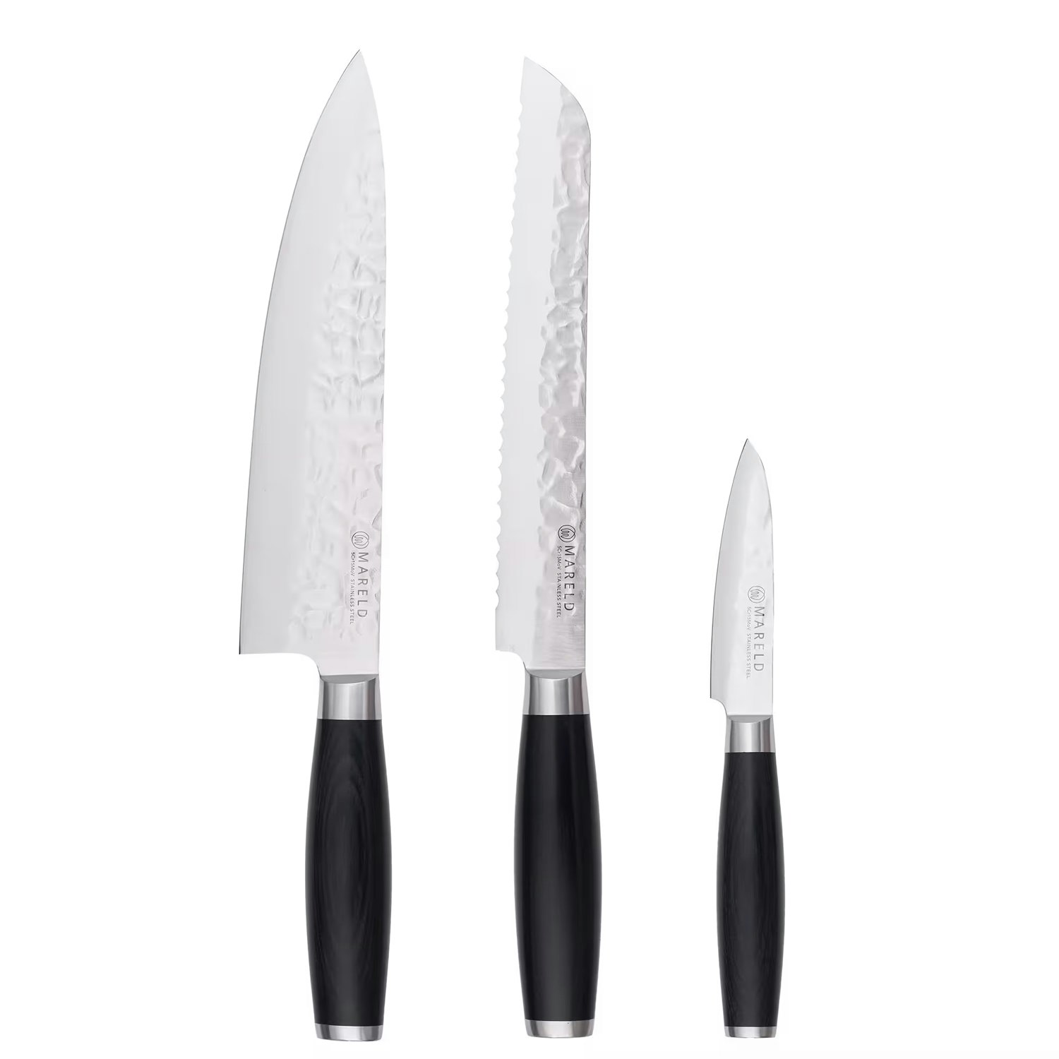 Mareld Knivset 3 Delar - Knivset Rostfritt St&aring;l