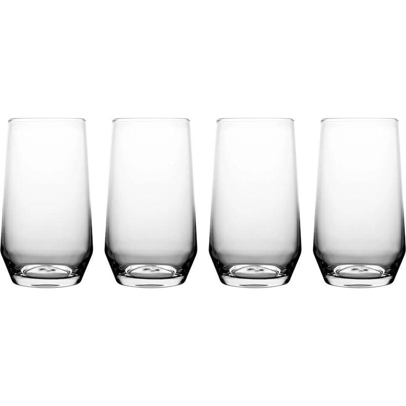Longdrinkglas 46 cl Klar, 4-pack