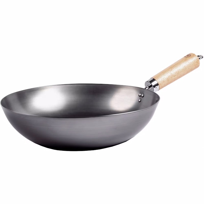 Stekpanna Kolstål Ø33 cm