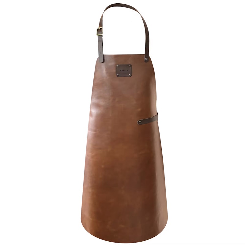 Leather Förkläde, Konjak