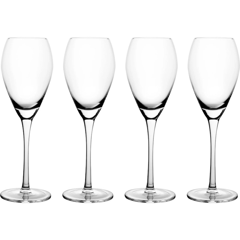 Champagneglas 16 cl Klar, 4-pack