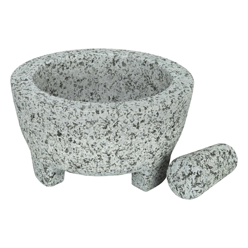 Molcajete Mortel / Mortelstöt, Granit