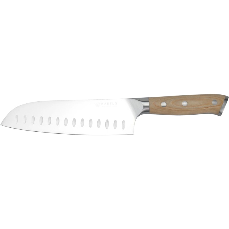 Santokukniv 18 cm, Pakkaträ