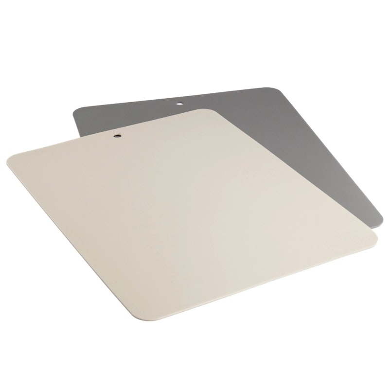 Skärbräda Flexibel 2-pack, Beige / Grå