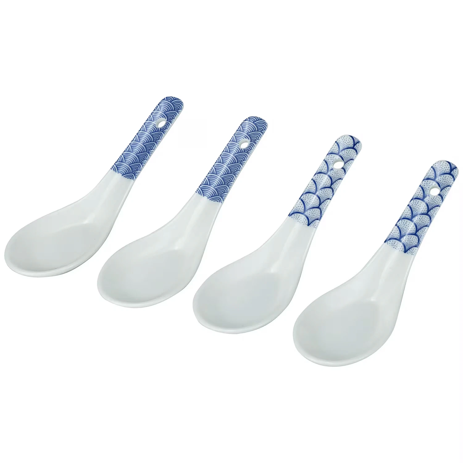 mareld soppsked small 4-pack - porslin vit