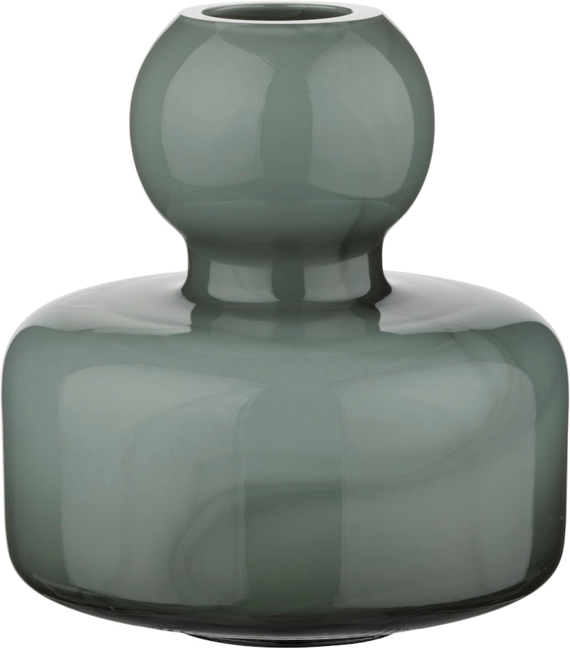 Flower Vas 10,4x10 cm, Charcoal