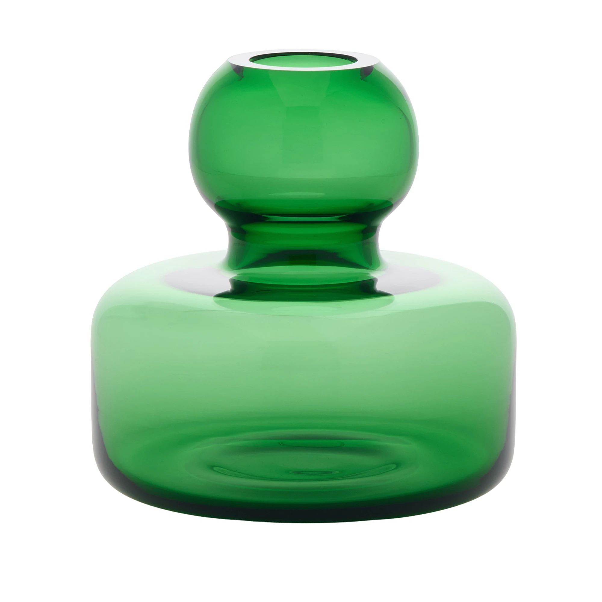 Marimekko Flower Vas 10,4x10 Cm - Vaser Glas Gr&ouml;n