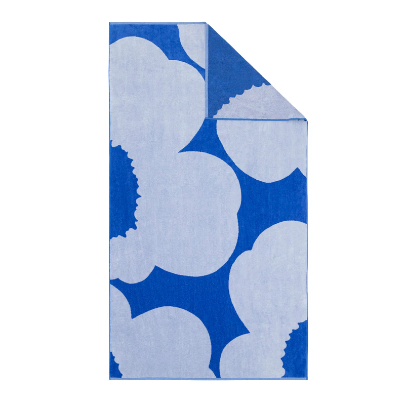Unikko Handduk 100x180 cm, Blue Lilac