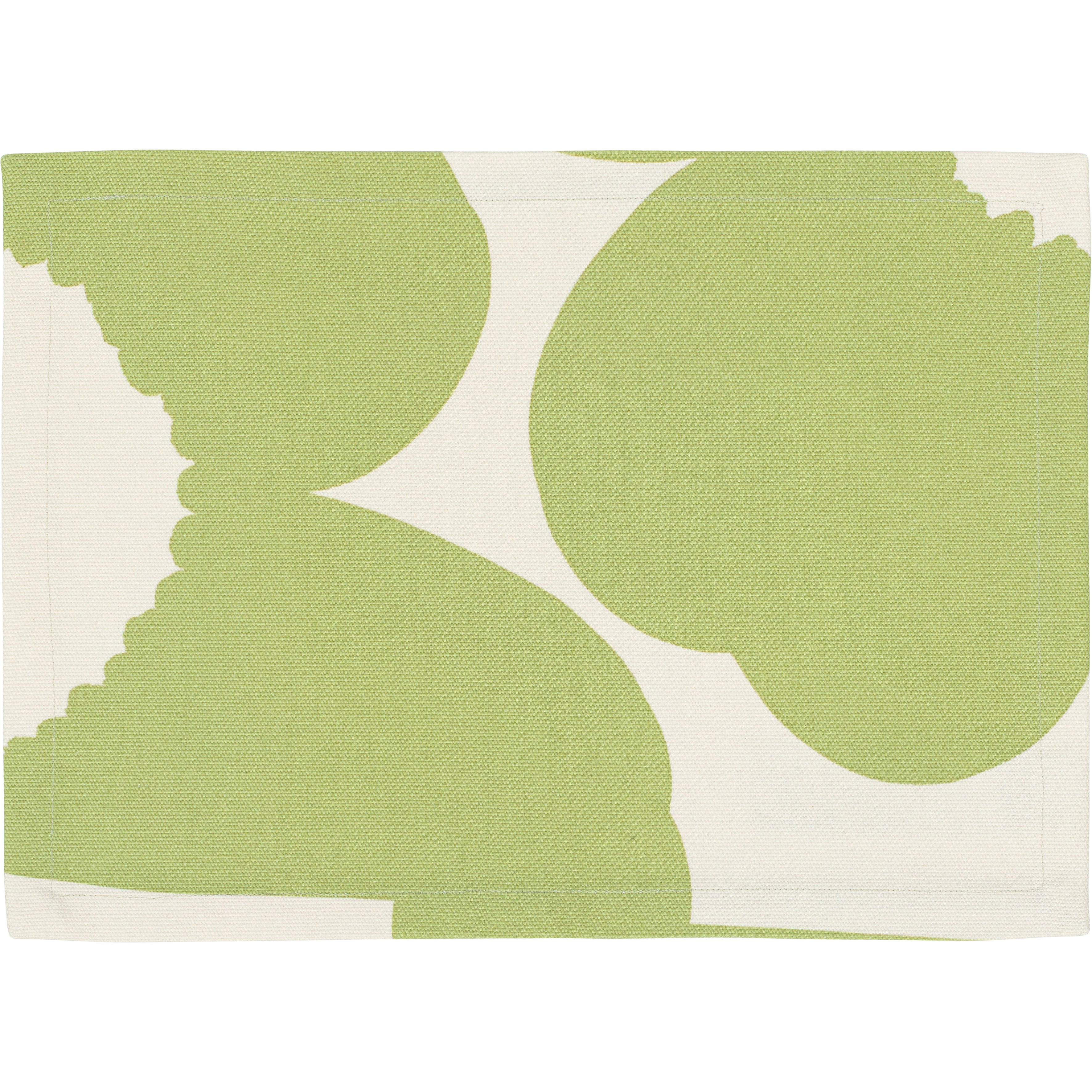 Marimekko Iso Unikko Bordstablett 35x40 Cm / Pear - Bordstabletter & Glasunderl&auml;gg Bomull Off-White