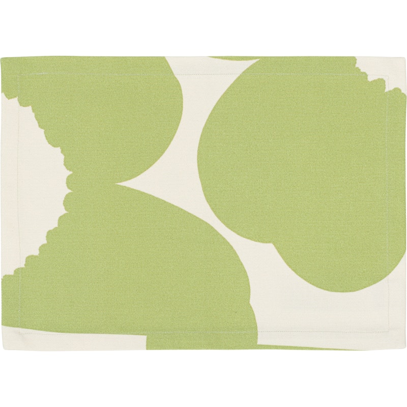 Iso Unikko Bordstablett 35x40 cm, Off-white / Pear