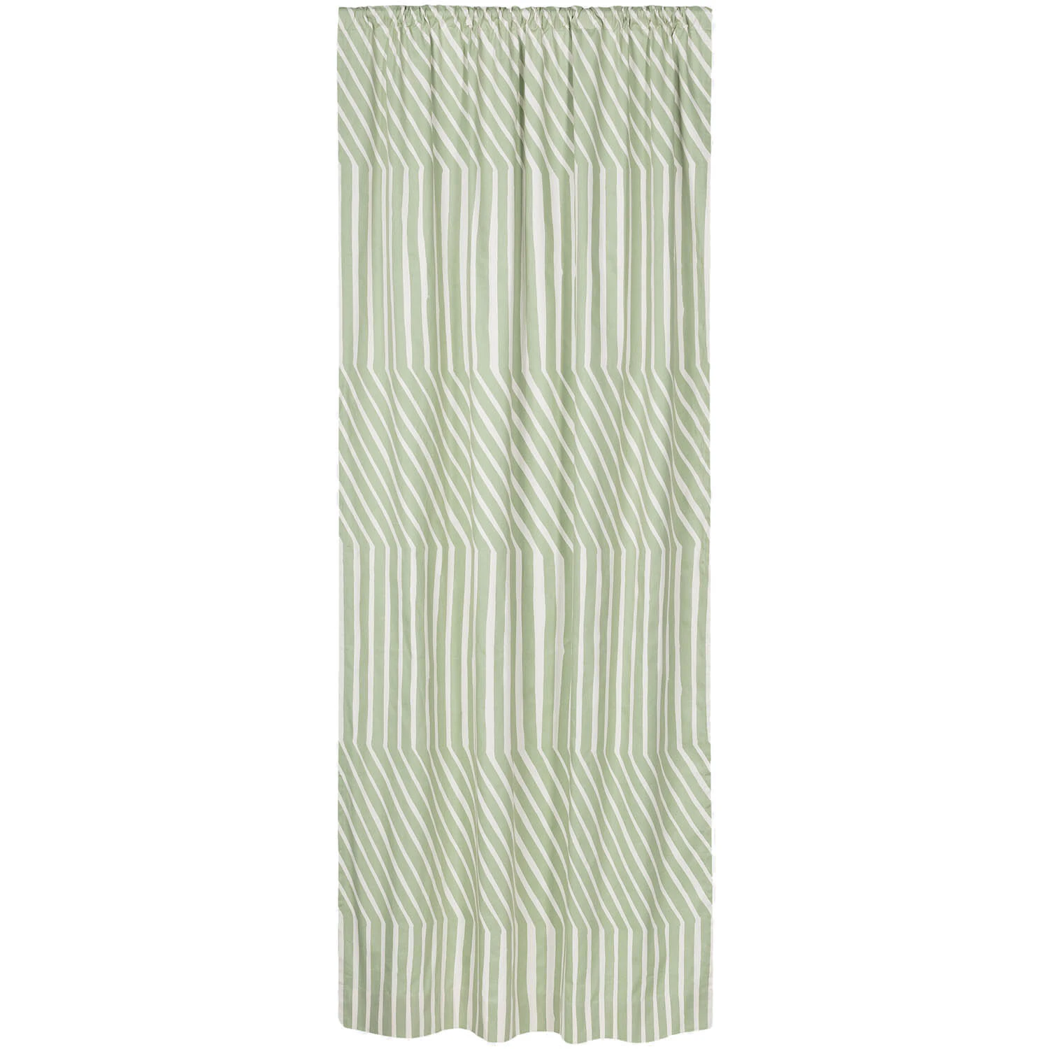 Marimekko Kalas&auml;&auml;ski Gardin 135x250 Cm - Gardinl&auml;ngder Bomull Salvia