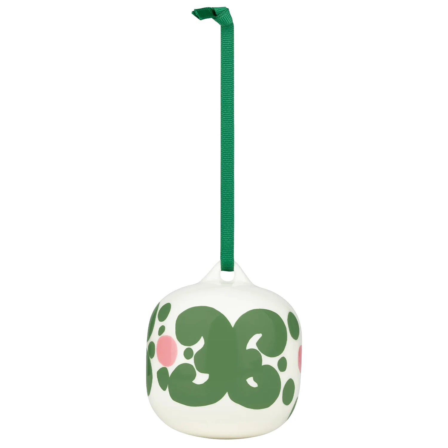 Marimekko Keidas Dekoration Ø7 Cm - Påskdekorationer Stengods Grön