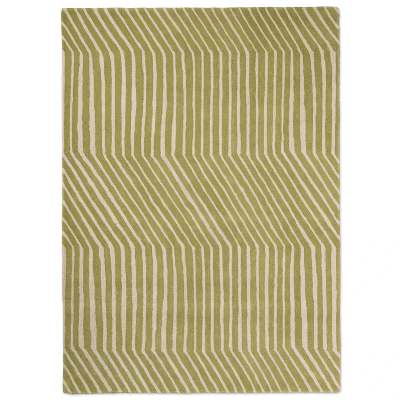 Kalasääski Ullmatta 200x280 cm, Ljusgrön