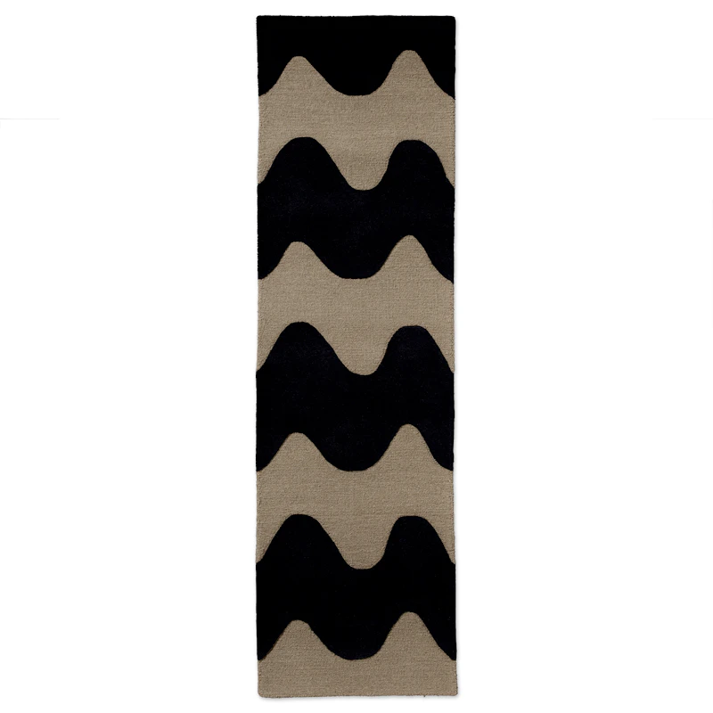 Lokki Ullmatta 70x245 cm, Svart
