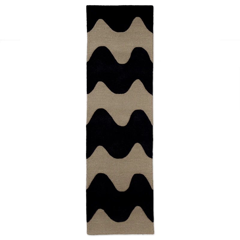 Lokki Ullmatta 80x300 cm, Svart