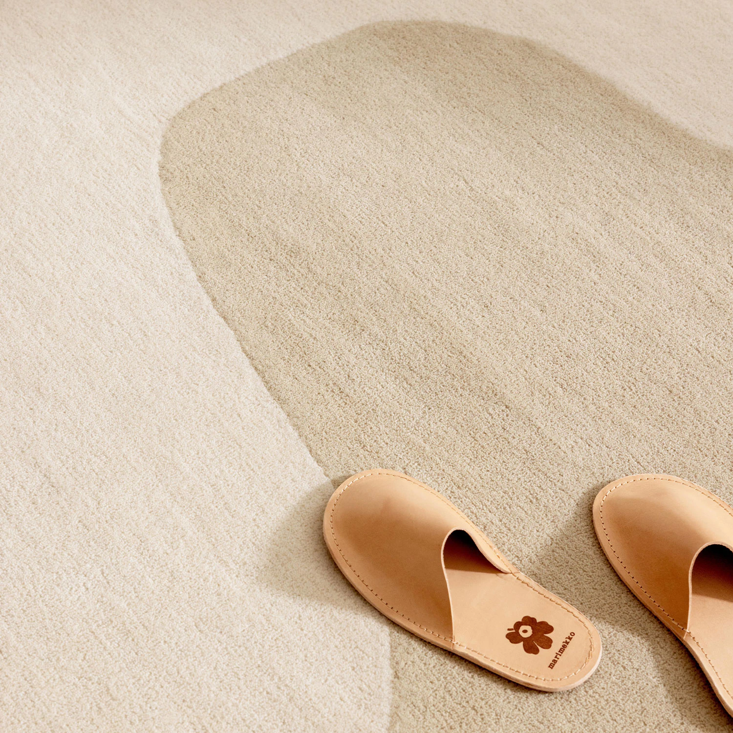Marimekko Seireeni Matta, varm beige från Marimekko, bild 4