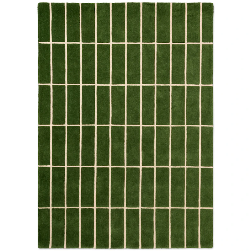 Tiiliskivi Ullmatta 200x280 cm, Grön