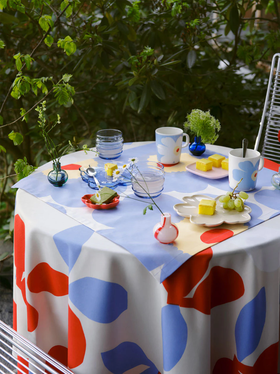Marimekko Oiva Juhla Mugg 25 Cl 2-pack Blå / Vit från Marimekko, bild 2