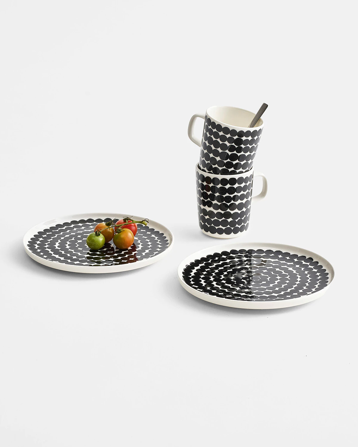 Marimekko Oiva/siirtolapuutarha Mugg 25 Cl, svart från Marimekko, bild 3