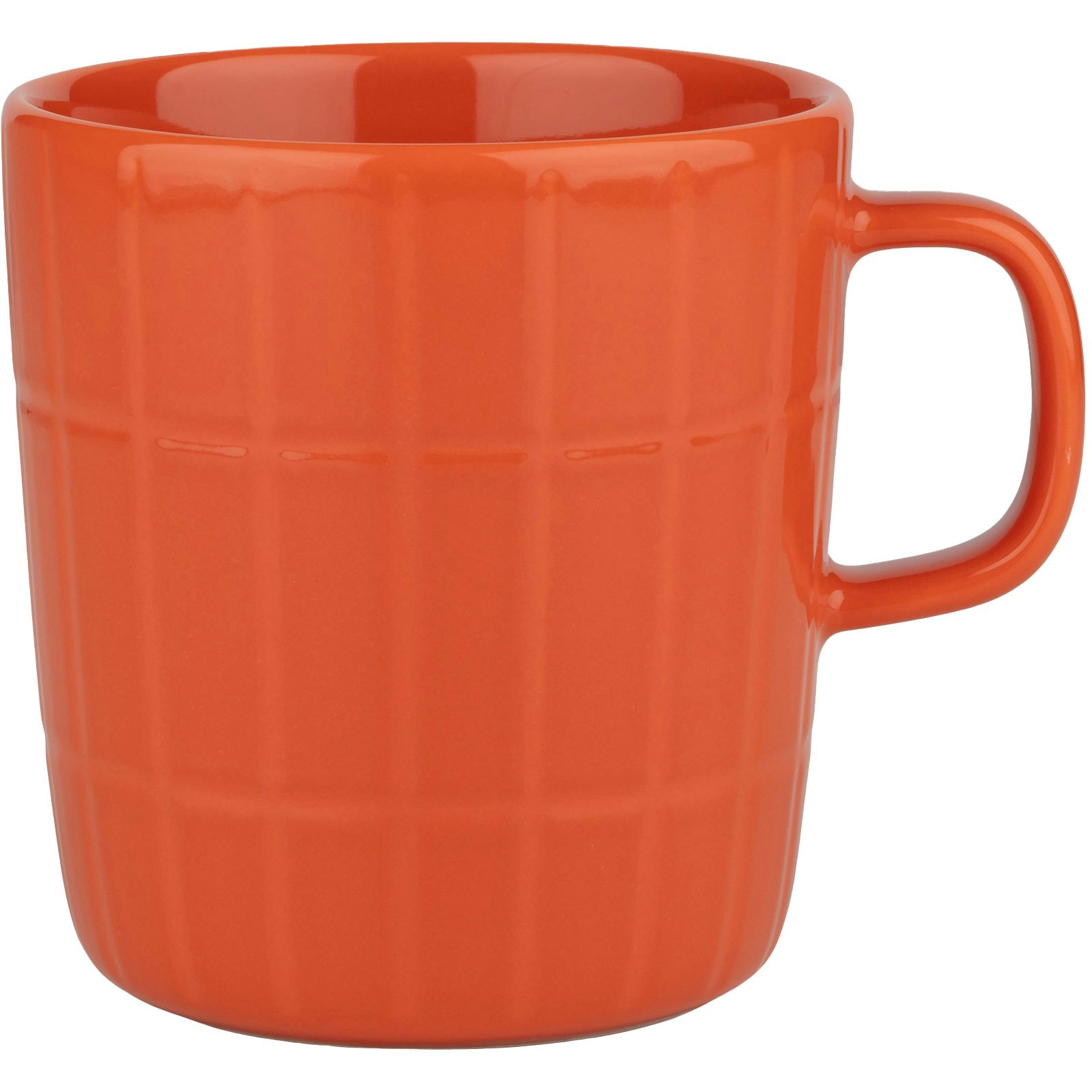 Marimekko Oiva/tiiliskivi Mugg 40 Cl - Kaffekoppar Stengods Orange