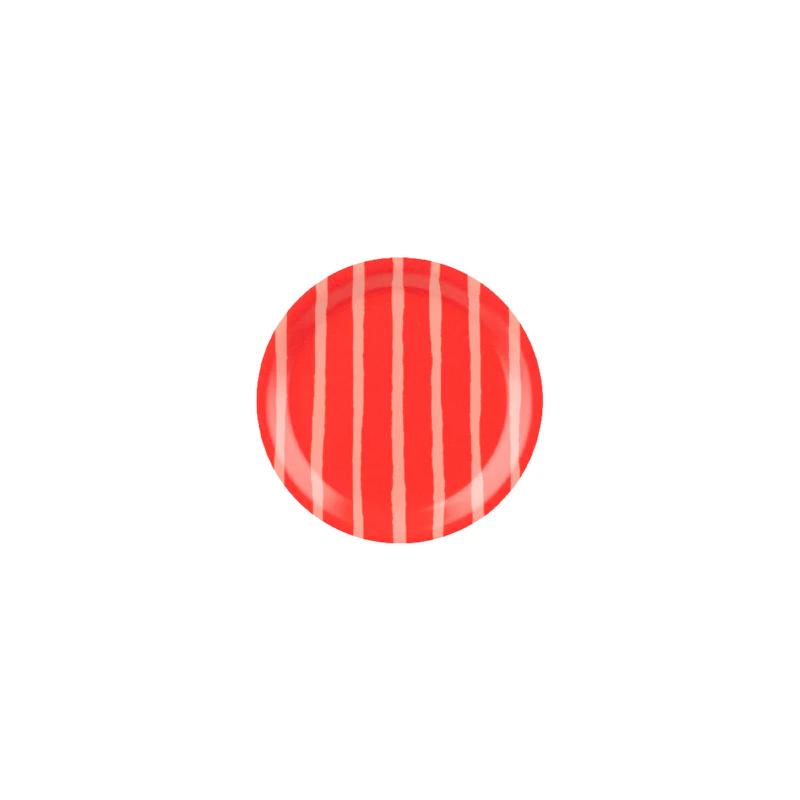 Piccolo Glasunderlägg, Orange Red