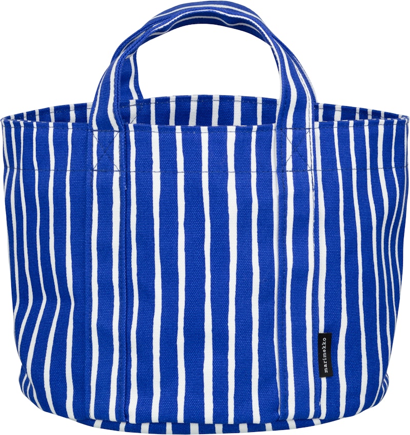 Piccolo Förvaring 25 cm, Vit / Blå
