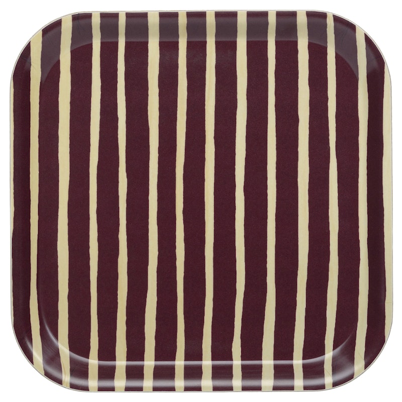 Piccolo Bricka 20x20 cm, Burgundy