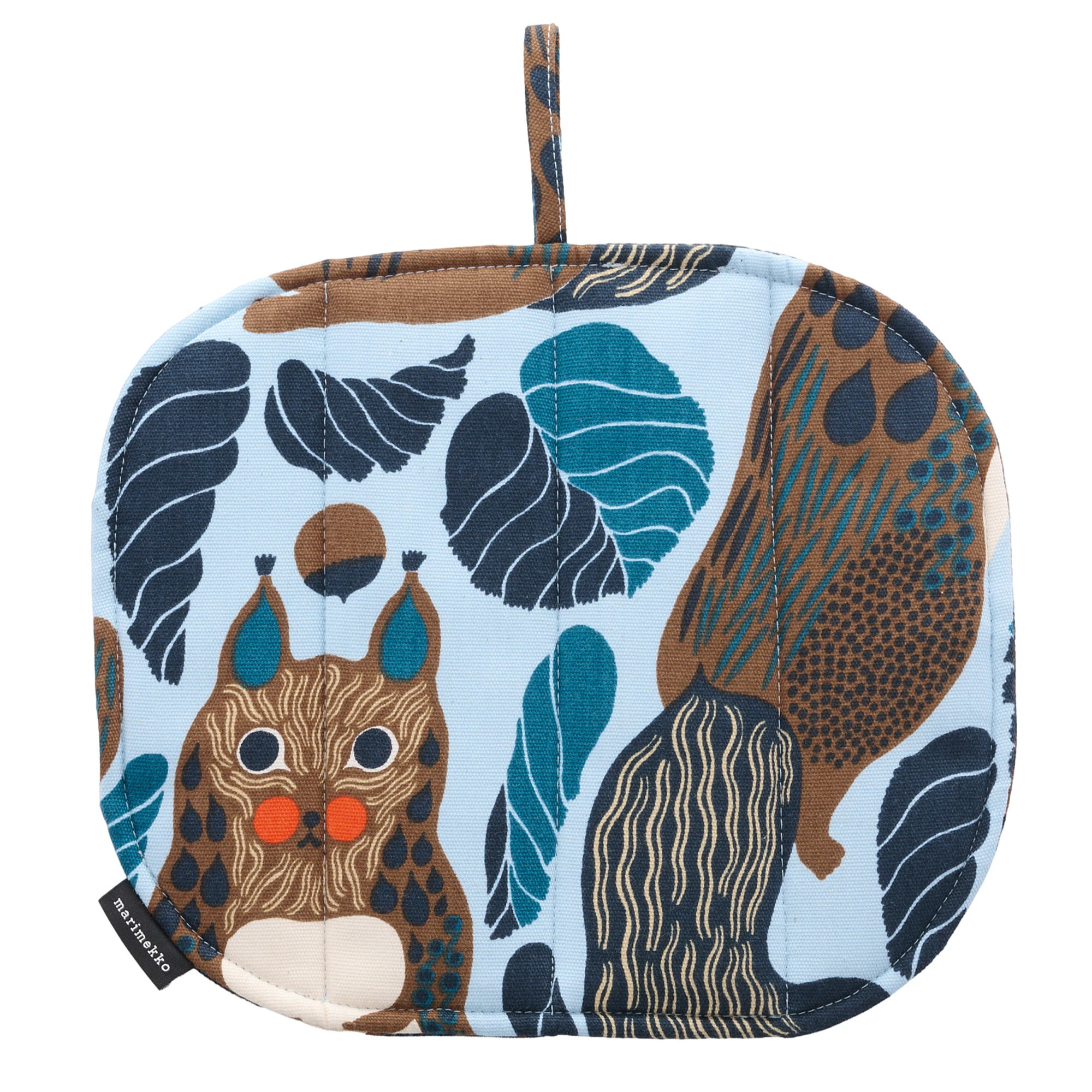 Marimekko Kurre Bricka / Himmelsblå - Grytlappar & Grytvantar Bomull Multi