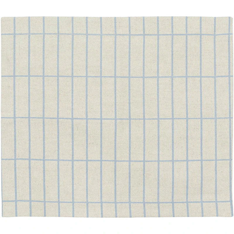 Pieni Tiiliskivi Bordstablett, Linen/Ljusblå