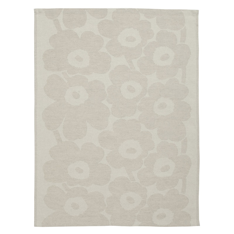 Pieni Unikko Kökshandduk 50x70 cm, Off-white / Beige
