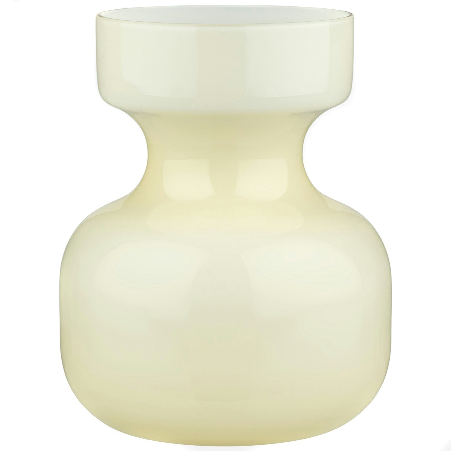 Marimekko S&auml;kki Vas 16,5 Cm White Aspargus - Vaser Glas White Asparagus