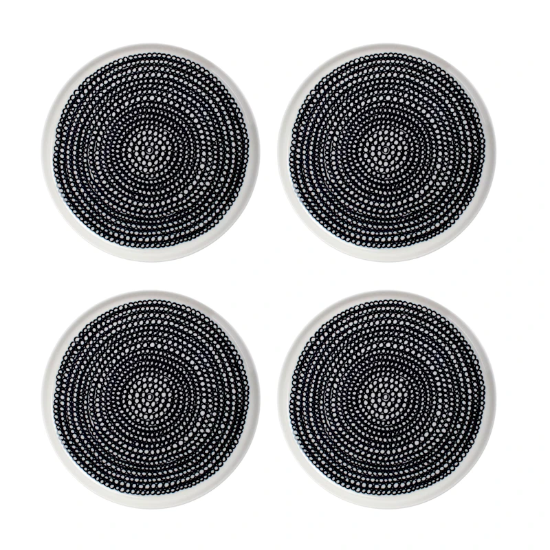 Oiva/Siirtolapuutarha Assiett 20 cm 4-pack