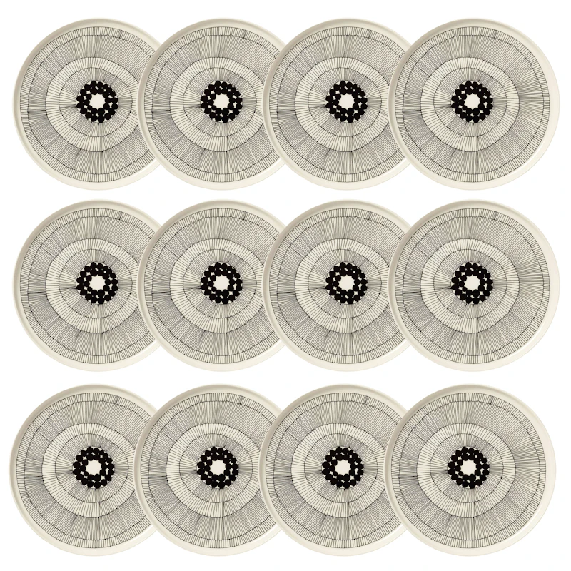 Siirtolapuutarha Tallrik 25 cm 12-pack