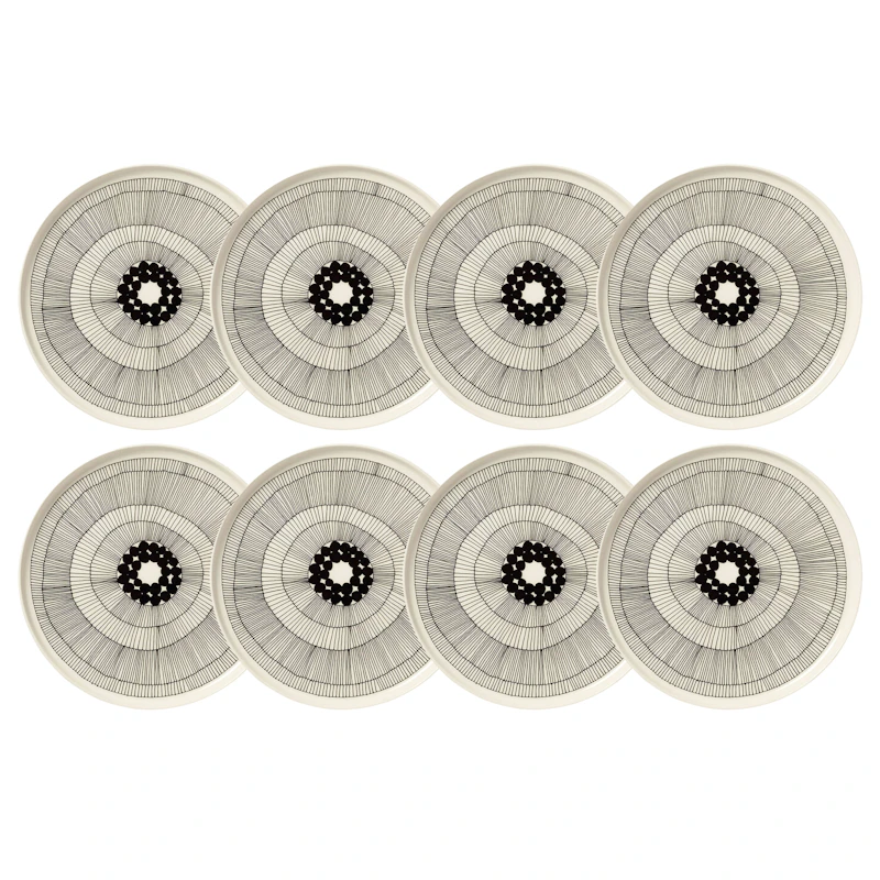 Siirtolapuutarha Tallrik 25 cm 8-pack