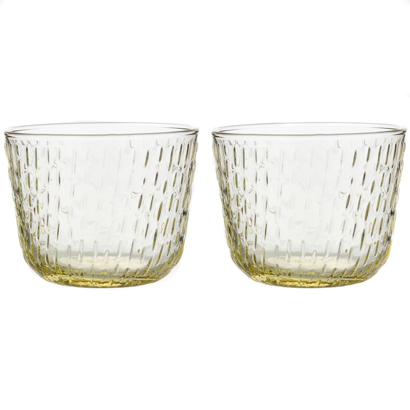 Syksy Tumblerglas 20 cl 2-pack, Pale Yellow