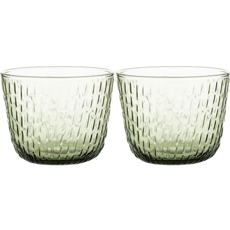Syksy Tumblerglas 20 cl 2-pack, Oliv