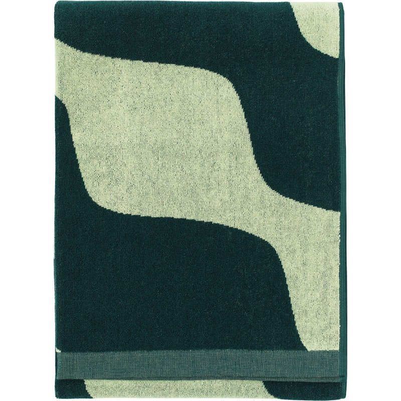 Taifuuni Badhandduk 70x150 cm, Mörkgrön / Pear