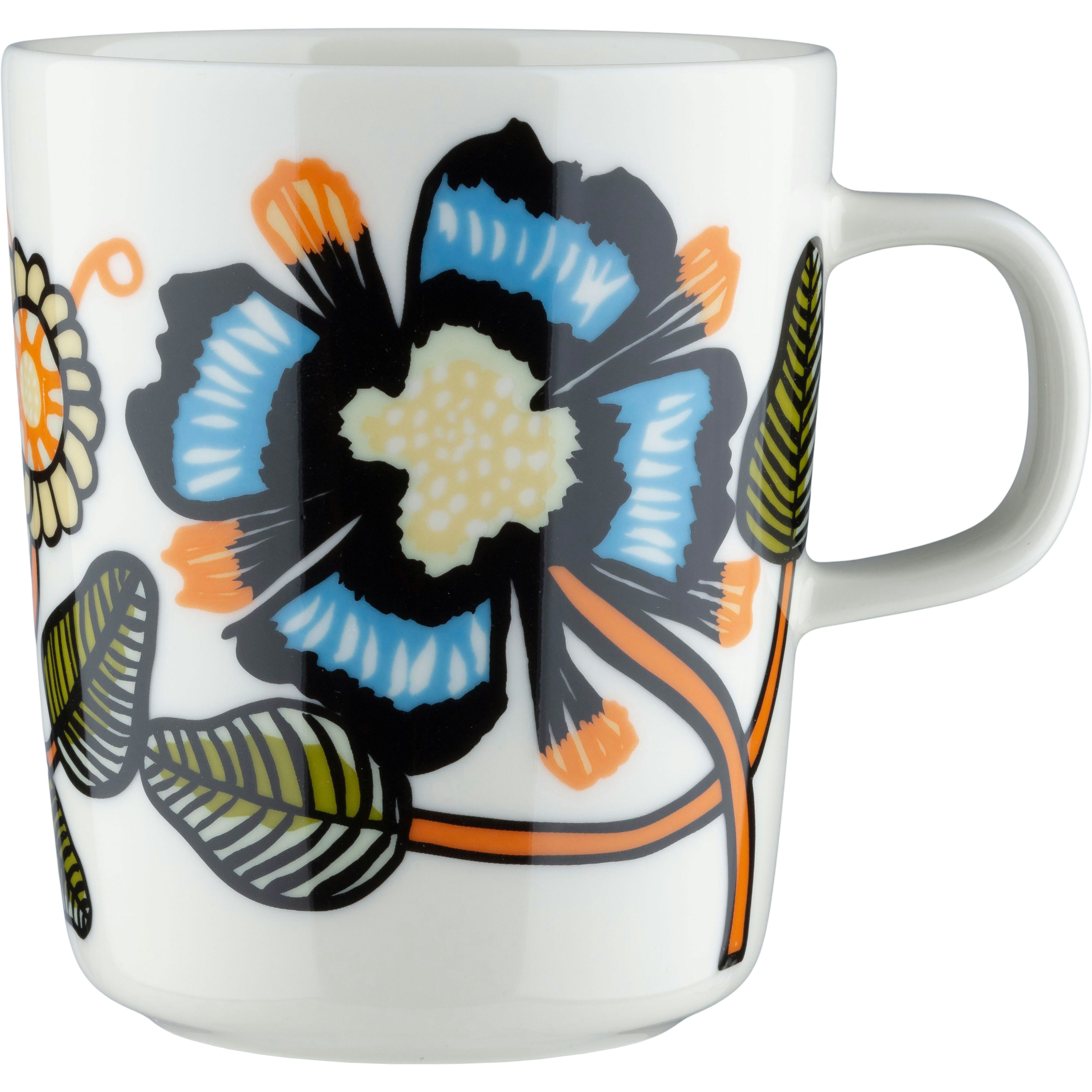 marimekko tiara mugg 25 cl - stengods vit
