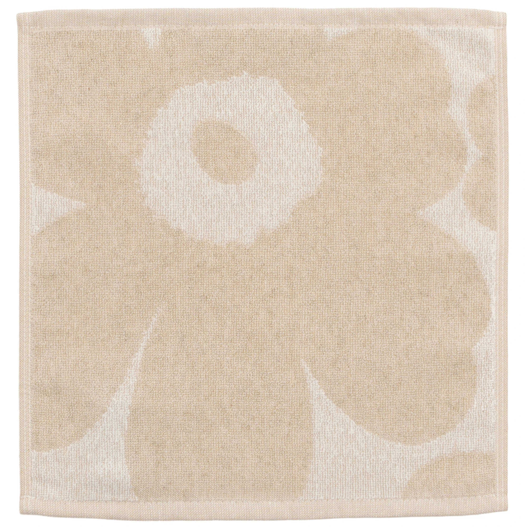 Marimekko Unikko Ansiktshandduk 30x30 Cm / Linen - Handdukar & Badlakan Bomull Off-White