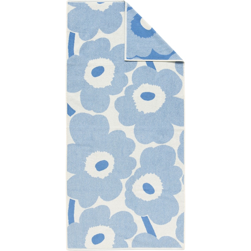 Unikko Badhandduk 70x150 cm, Sky Blue