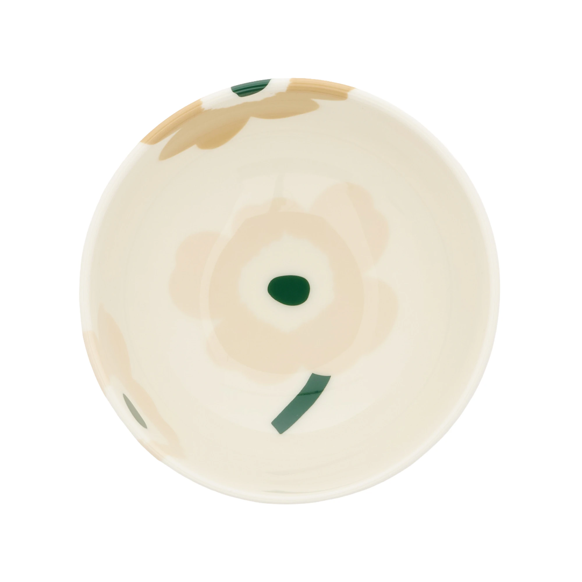 Marimekko Unikko Skål 30 Cl Light Sand - Serveringsskålar Stengods Vit