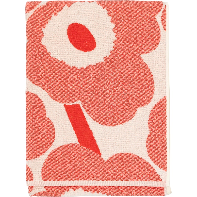 Unikko Badhandduk 70x150 cm, Orange Red